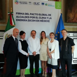 Obisk LUR v regiji Jukatan - podpis sporazuma o sodelovanju med regijam