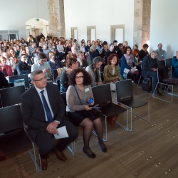 Konferenca Zelena infrastruktura: udeleženci  (foto Luka Vidic)