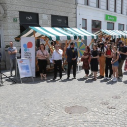 Ljubljansko mestno središče zavzela socialna podjetja