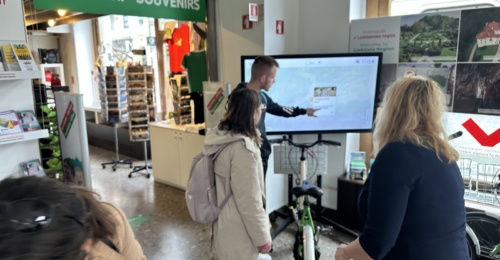 Spletna predstavitev dobre prakse v okviru projekta TAAS - Pohodniške in kolesarske poti v območju Tampere, Finska