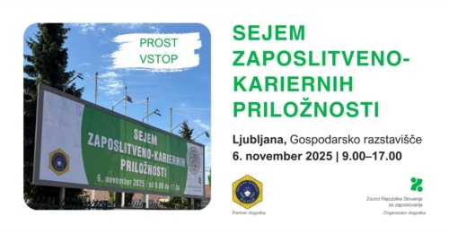 Na sejmu zaposlitveno-kariernih priložnosti Ljubljana tudi projekt PONI LUR