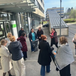 Poskrbeli smo za čisto okolico Tehnološkega parka v Ljubljani