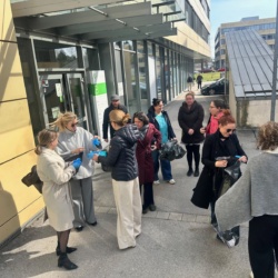 Poskrbeli smo za čisto okolico Tehnološkega parka v Ljubljani