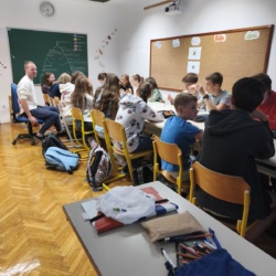 Ob Evropskem tednu mobilnosti osnovnošolci pisali Podnebne pravljice