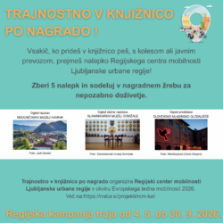 Zberi še zadnje nalepke in sodeluj v nagradnem žrebu 'Trajnostno v knjižico po nagrado!'